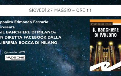 Il banchiere di Milano approda alla storica Libreria Bocca di Milano