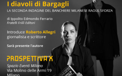 Presentazione del romanzo I diavoli di Bargagli- Milano 19 maggio 2022